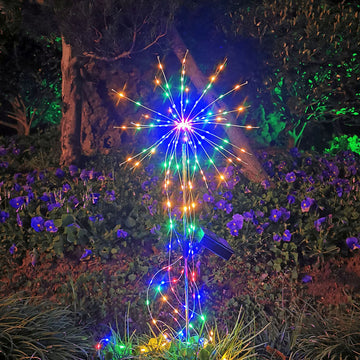 Solar Garden Firework Lights
