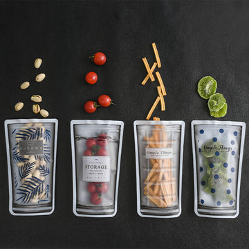 Reusable Silicone Food Bags