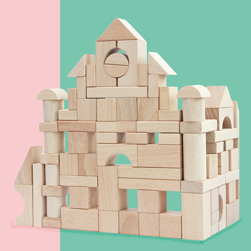 Sustainable Wooden Building Blocks | Eco-Friendly Kids Toy Set