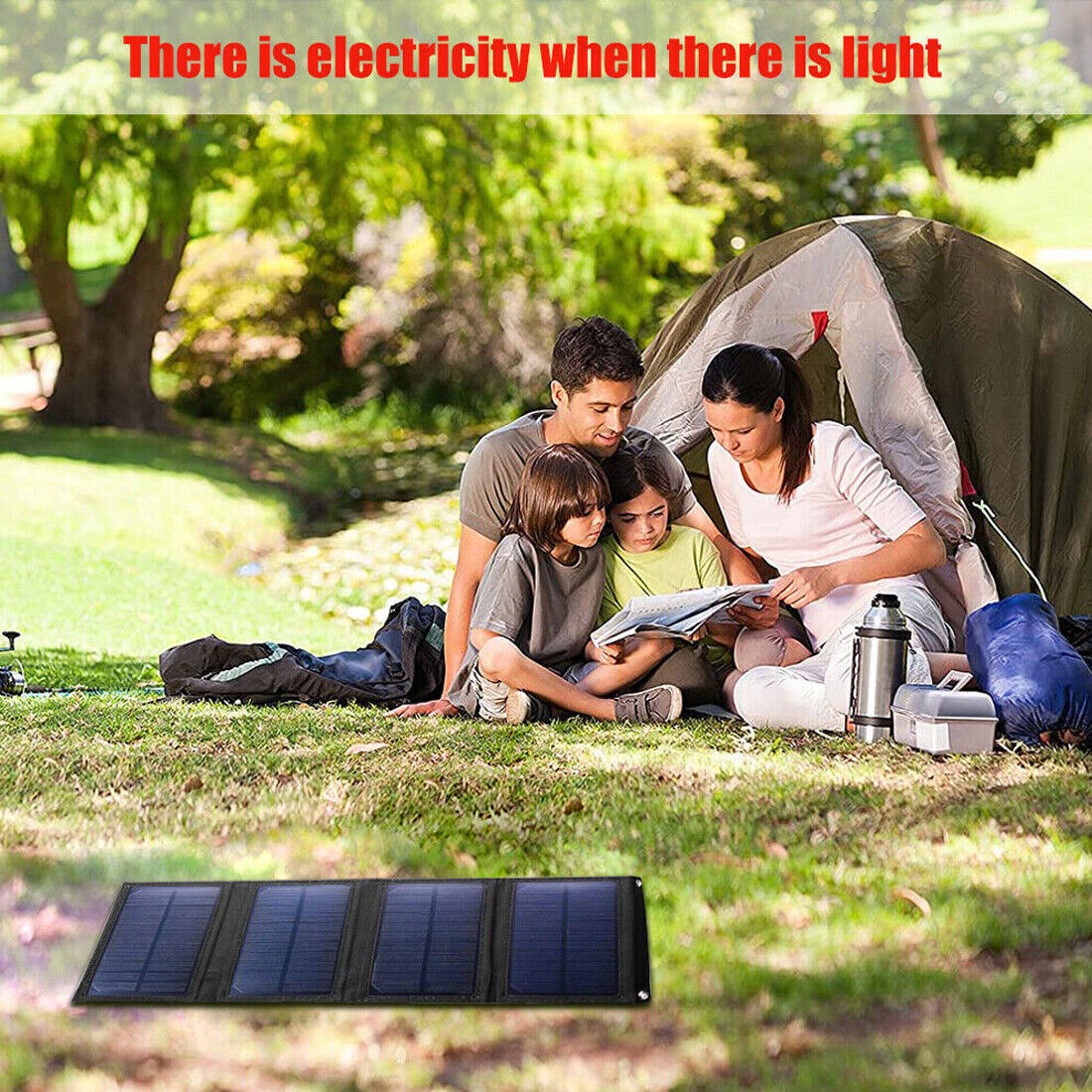 Foldable Solar Panel Charger